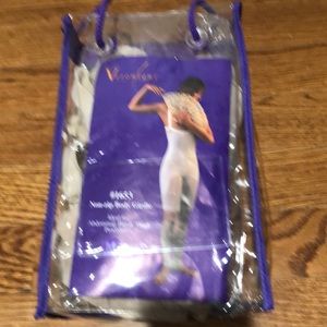 Non zip body girdle